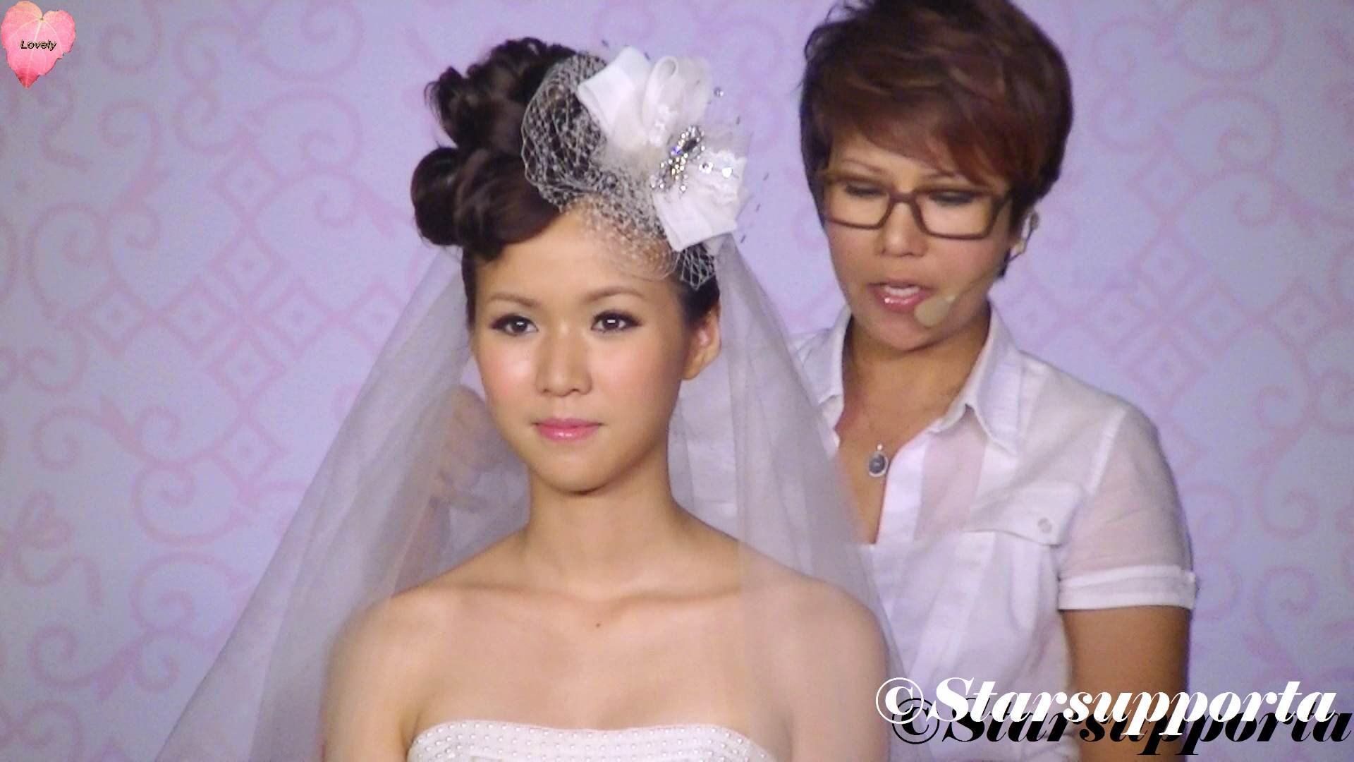 20120714 Hong Kong Wedding & Wedding Accessories Expo - 新娘化妝示範 @ 香港會議展覽中心 HKCEC